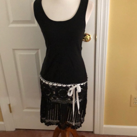 Black & Lace Sundress - Picture 2 of 6